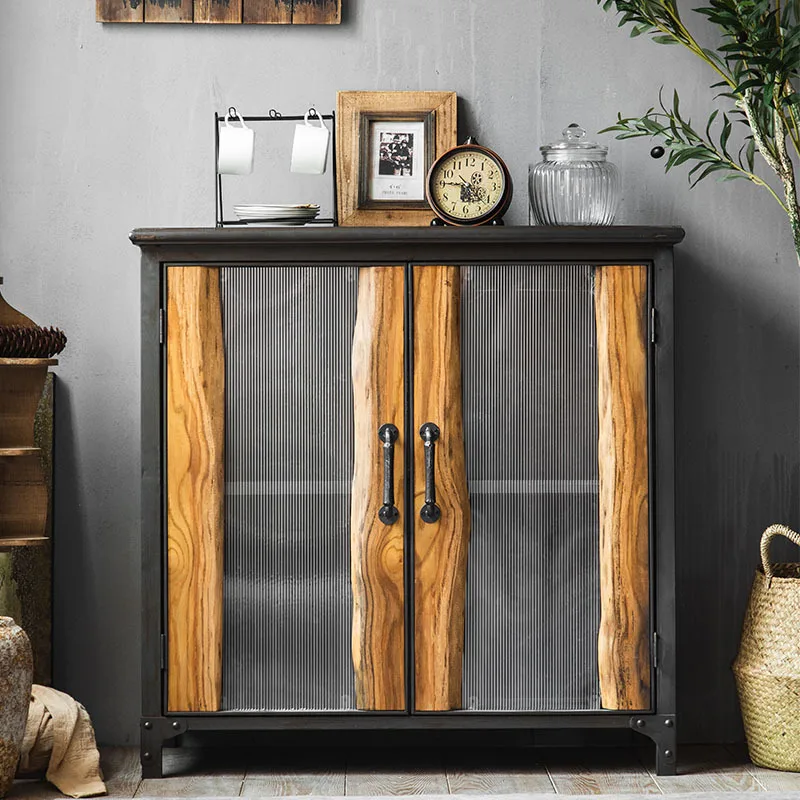 Cajones de madera maciza europeos y americanos, almacenamiento de piso a techo, armarios laterales de comedor, taquillas de pared integradas, almacenamiento de archivos