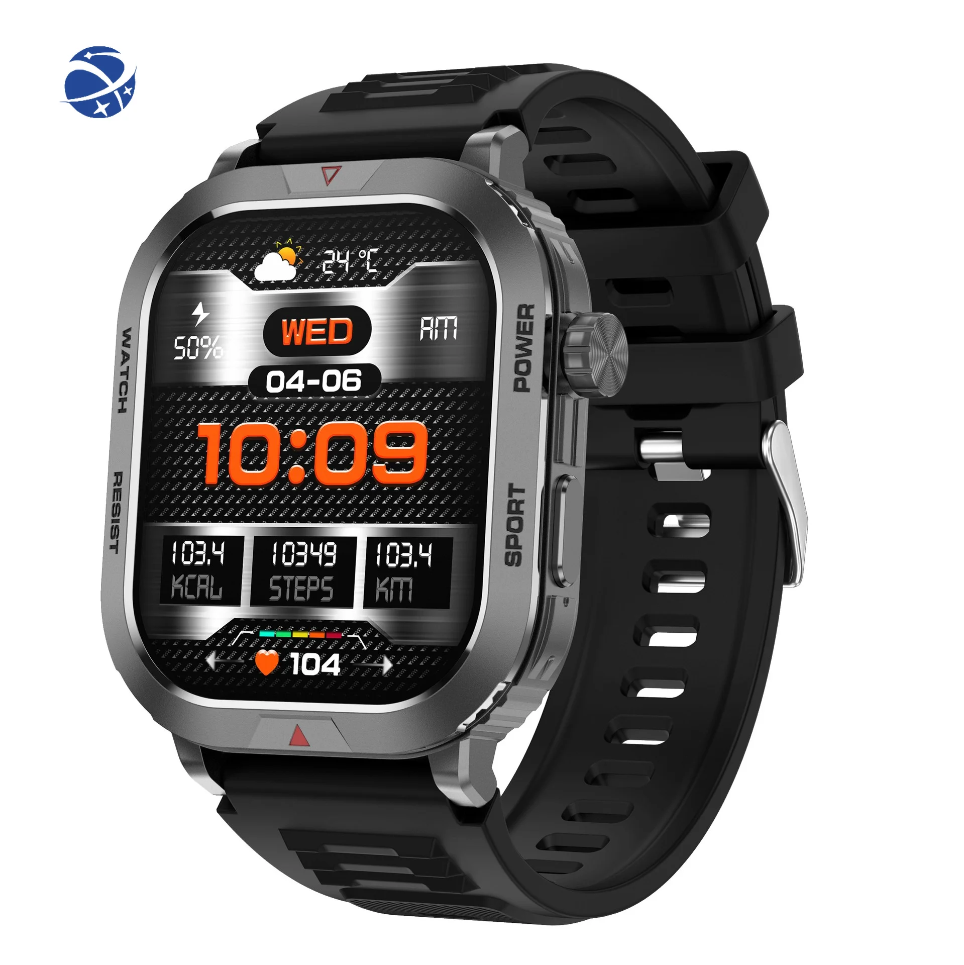 

Newest ZW66 smart watch HD large screen Real 49mm BT call heart rate detection exercise reminder T900 ultra2