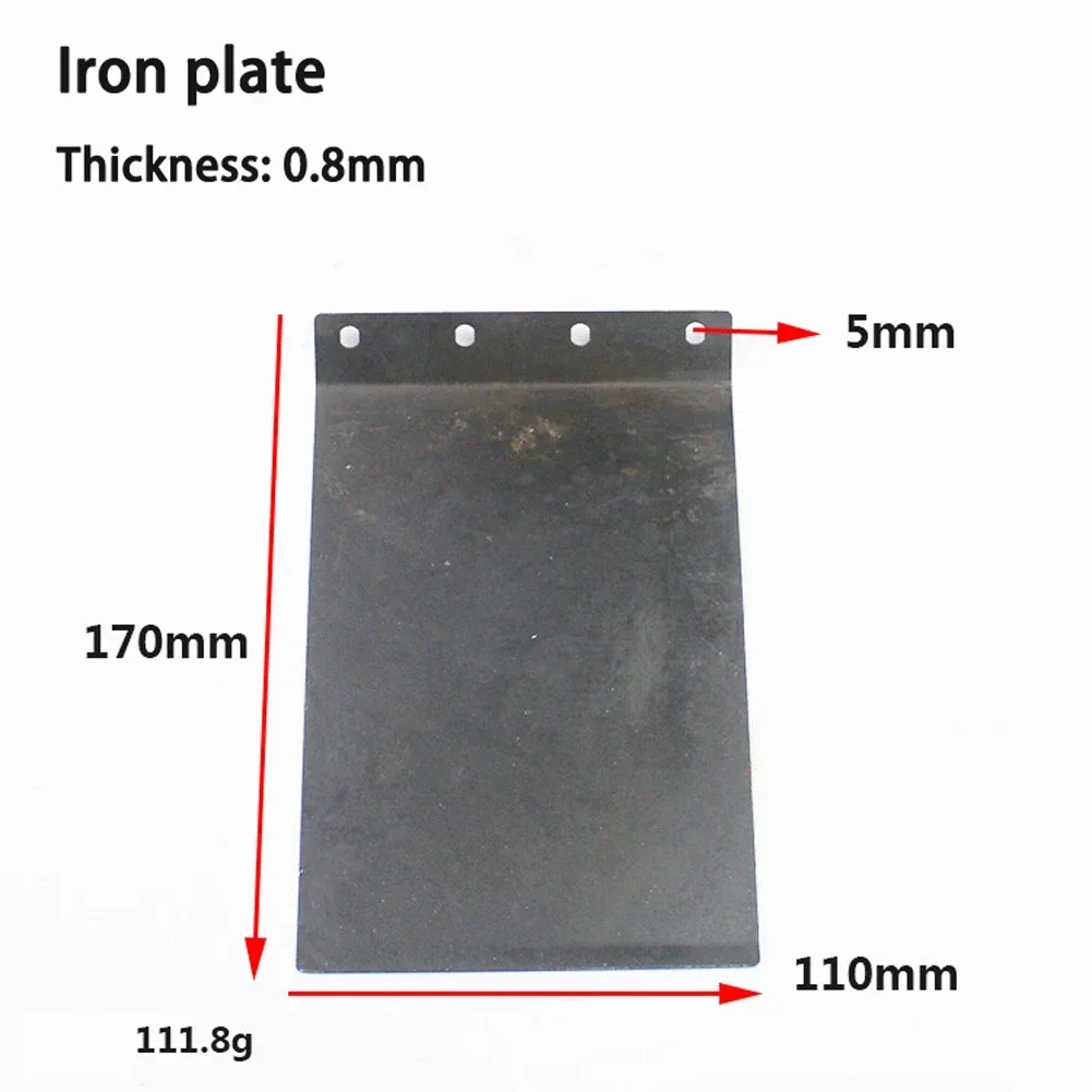 

Iron/Carbon/Rubber Base Plate Pad Tool W/4 Round Holes 4 Hole 9403 MT190 MT9 Belt Sander 110 Mm 100% Brand New