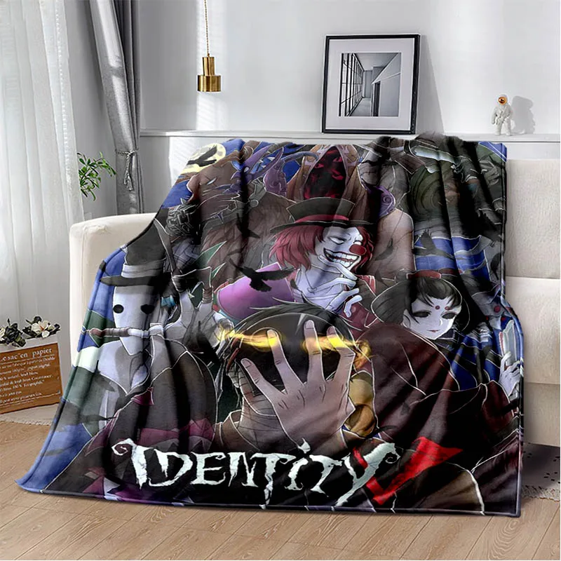 Game Identity V Cartoon printed blanket Picnic blanket Warm Flannel blankets Home bed linings blankets for beds Birthday Gift