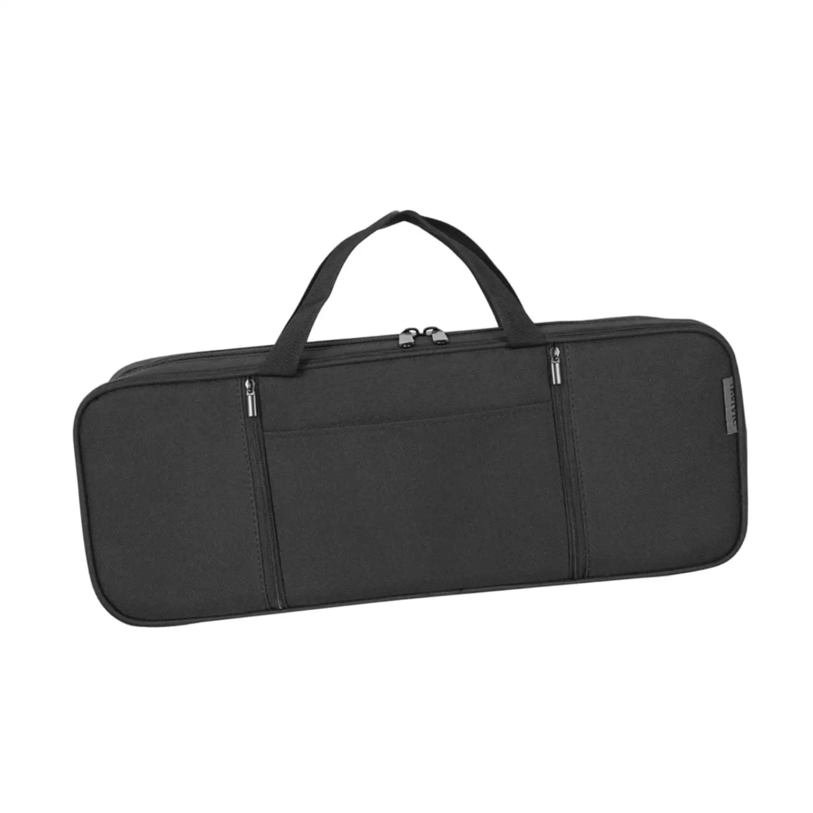 

Keyboard Bag Full Coverage Dust Protective Storage Pocket 600D Oxford Cloth Lightweight 10 Pockets Mesh Pocket Keyboard Bag Case