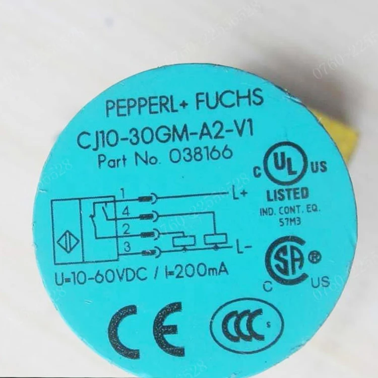 CJ10-30GM-A2-V1 capacitive sensor rated working distance 10mm non-flush mounted PNP output type CJ10-30GM-A2-V1