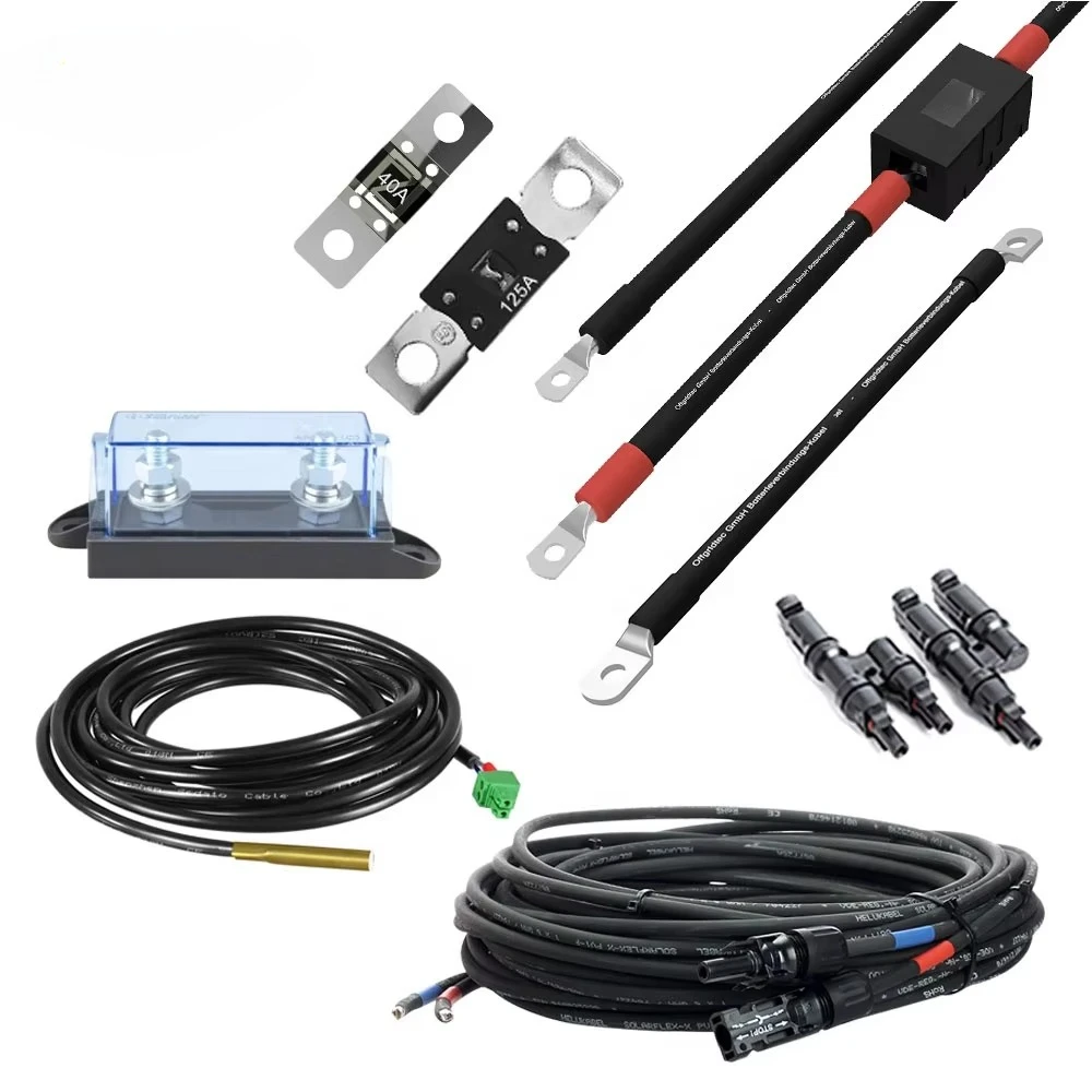 Off-grid Solar System Solution Monocrystalline Solar Panel Branch Socket PWM Controller AGM Battery Pure Sine Wave Inverter