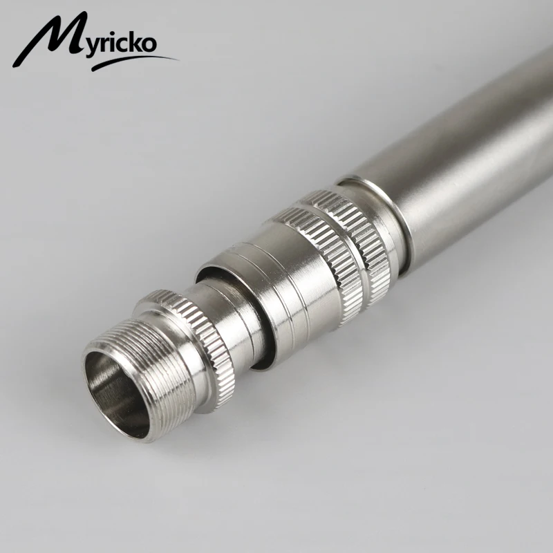 Myricko Dental Turbine Handpiece Adapter 4 Holes 2 Holes Changer Connector For High Speed Handpiece Spare Parts Tool