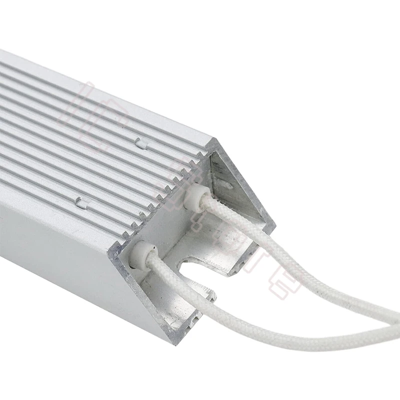 1PCS RXLG Aluminum Shell Braking Resistor 100W 10RJ 20RJ 30RJ 40RJ 50RJ 75RJ 100RJ 150RJ 300RJ Ohm