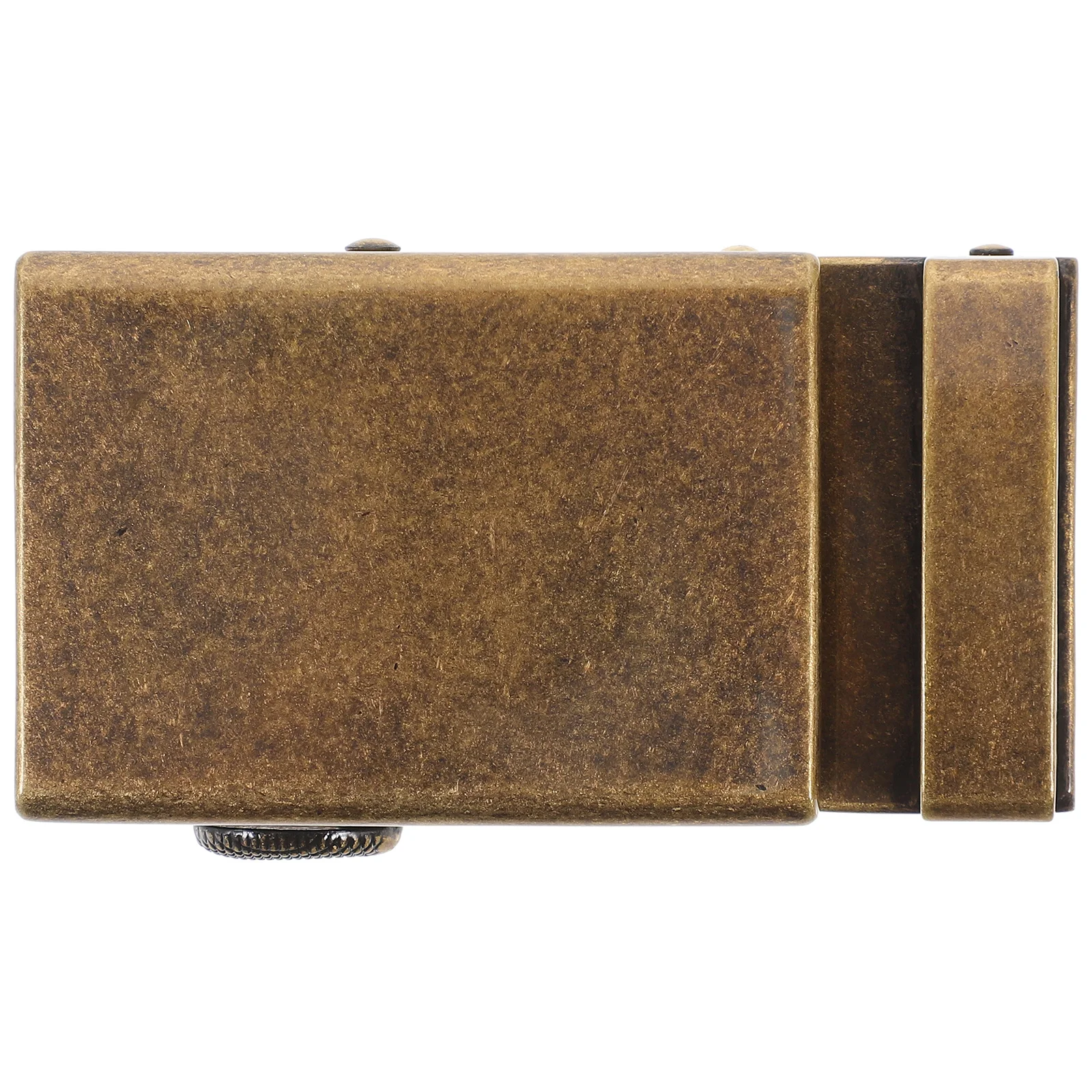 

Alloy Automatic Buckle For Mens Belt Buckles Men Ratchet Strap Adjuster Business Accessory Light Brown Belt Buckle