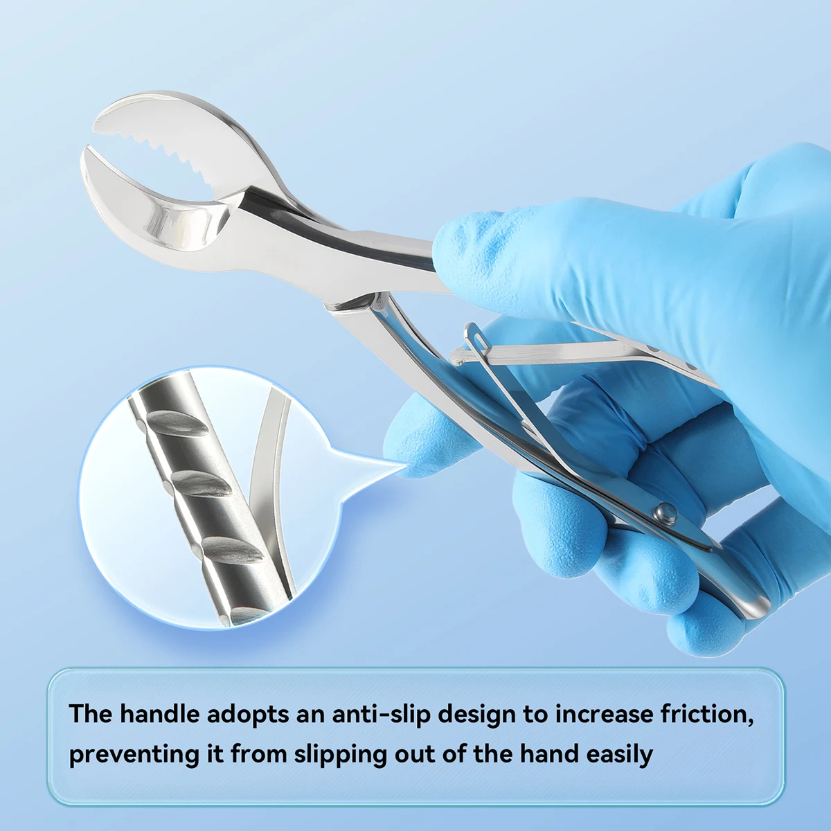 Tijeras para yeso Dental, tijeras medianas/grandes de acero inoxidable, instrumento de 18/20cm, alicates para yeso, 1 ud.