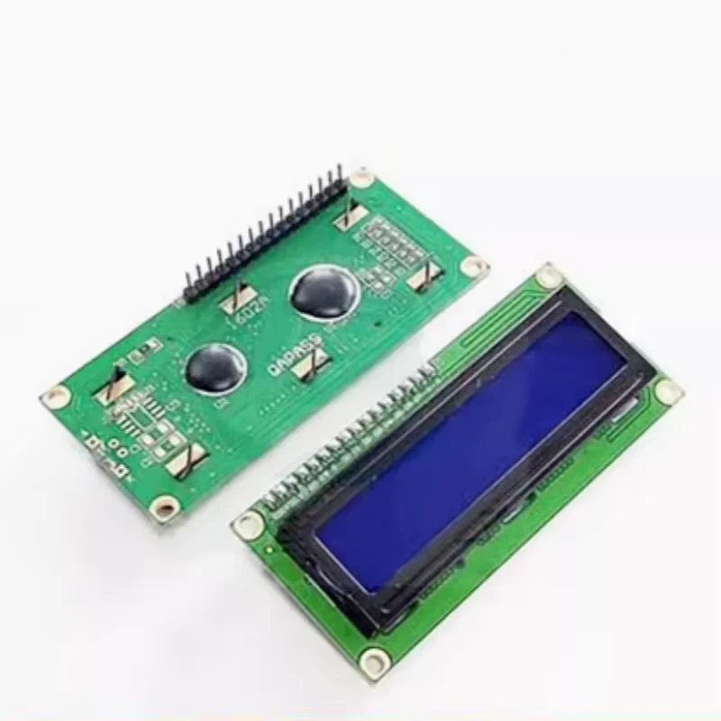 1PCS  New Blue Screen 1602A Blue Screen LCD screen Blue 5V White font with backlit LCD1602 display