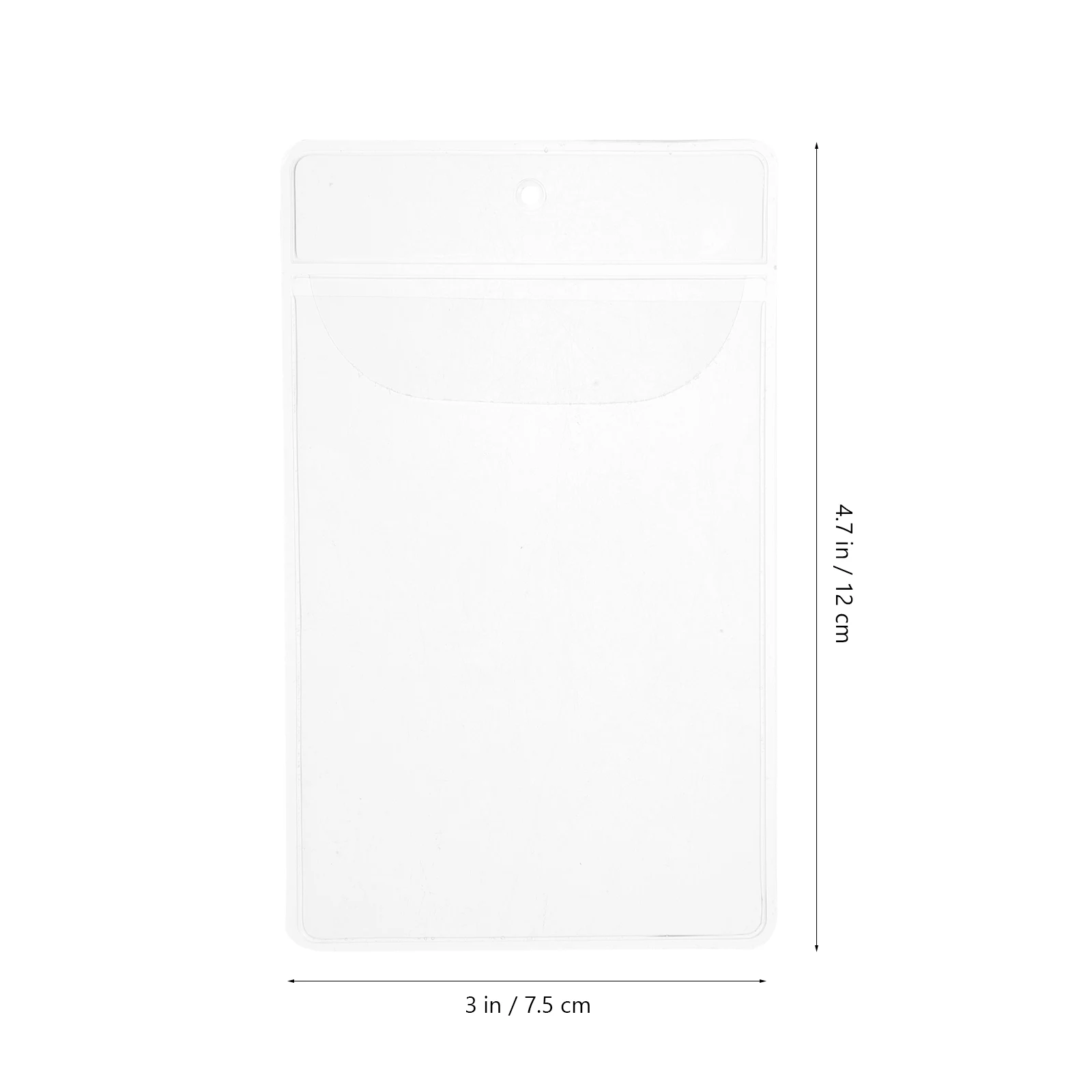 

12pcs multi-Functional Protective Cards Holders Label Covers Warehouse Card Pockets For Office School Library Travel Reusable