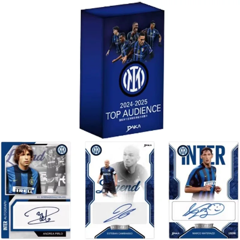 Tarjeta de Fútbol del Inter de Milán Temporada 2024-25, Tarjeta Oficial del Club, Tarjeta de Estrella del Inter de Milán, Serie ONE&TWO, Tarjetas, Juguetes, Regalos