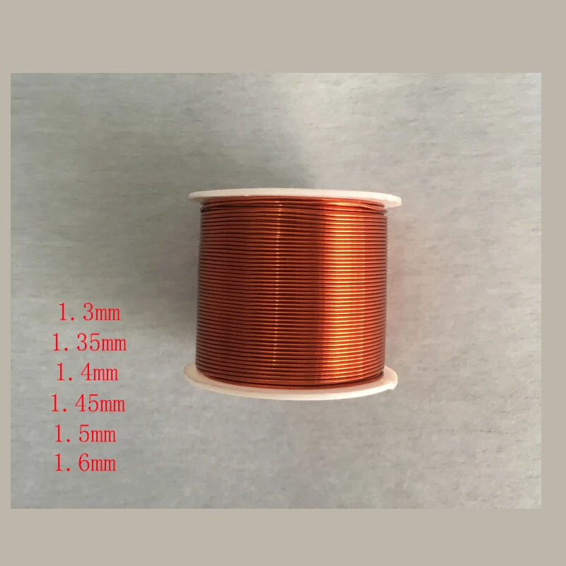 1.3mm 1.4mm 1.5mm 1.6mm Copper Wire Magnet Wire Enameled Copper Winding Wire Coil Copper Wire Winding Wire Weight