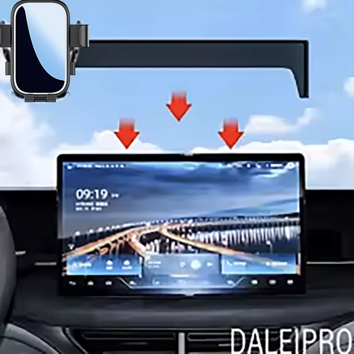 

Car Phone Holder For BYD Atto 3 Yuan Plus 2022 / Atto 4 Seal Screen Fixed Navigation Bracket Wireless Charging Stand Accessories