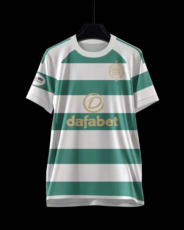 2026 Celtic 3D Print Football Jersey Men Women Summer Sports Outdoors T-shirt Breathable Quick Drying Streetwear Clothing