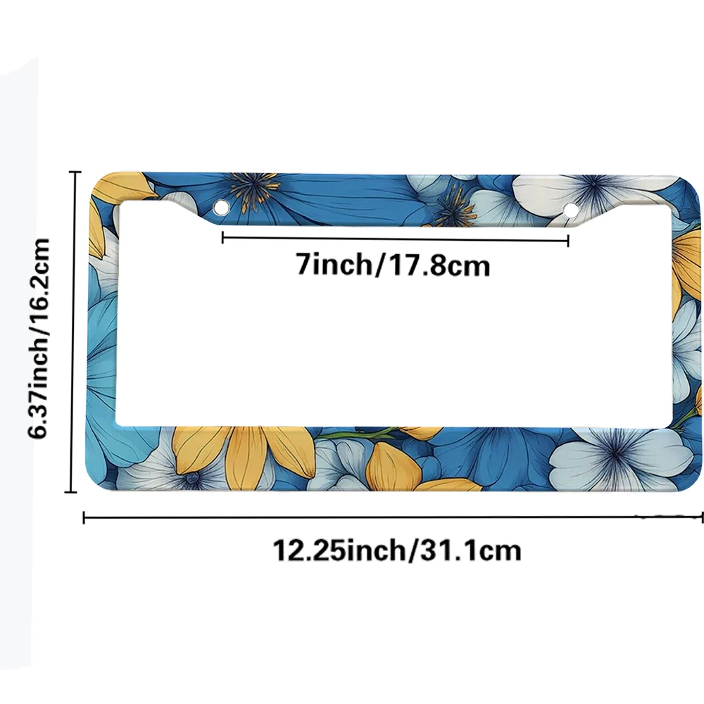 Flower design American specifications Car 12