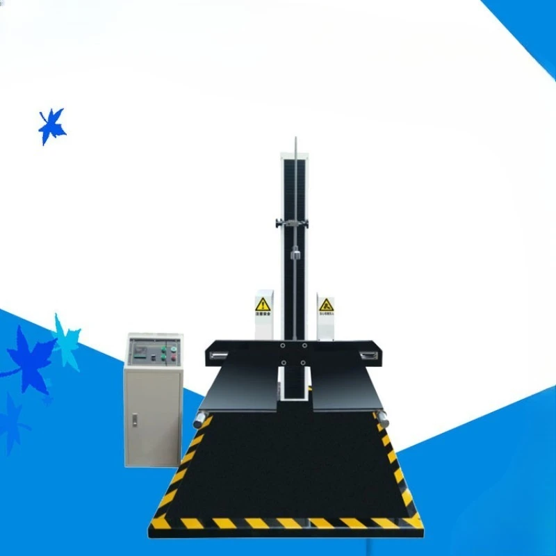 Packing box double arm drop testing machine, packaging double wing drop testing machine