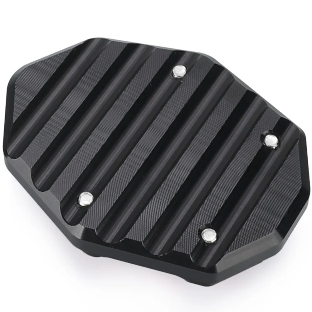 

Удлинитель подставки для мотоцикла, боковая подставка для ног, удлинитель подставки для ног, опорная пластина, аксессуар для мотоцикла, алюминиевый сплав с ЧПУ