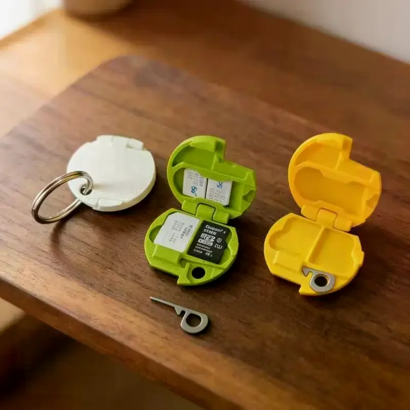 Sim Card Holder Case - 3D Printed SIM & TF Card