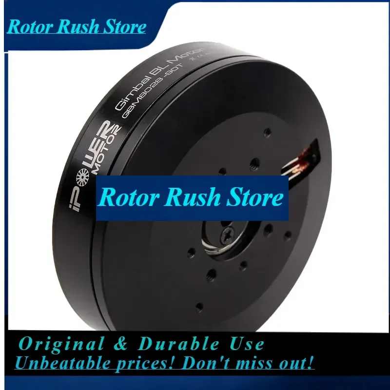 RoRuSiPower GBM8028-90T GBM8306-80T Brushless Gimbal Motor Hollow Shaft For RED BMPC Camera Gimbal