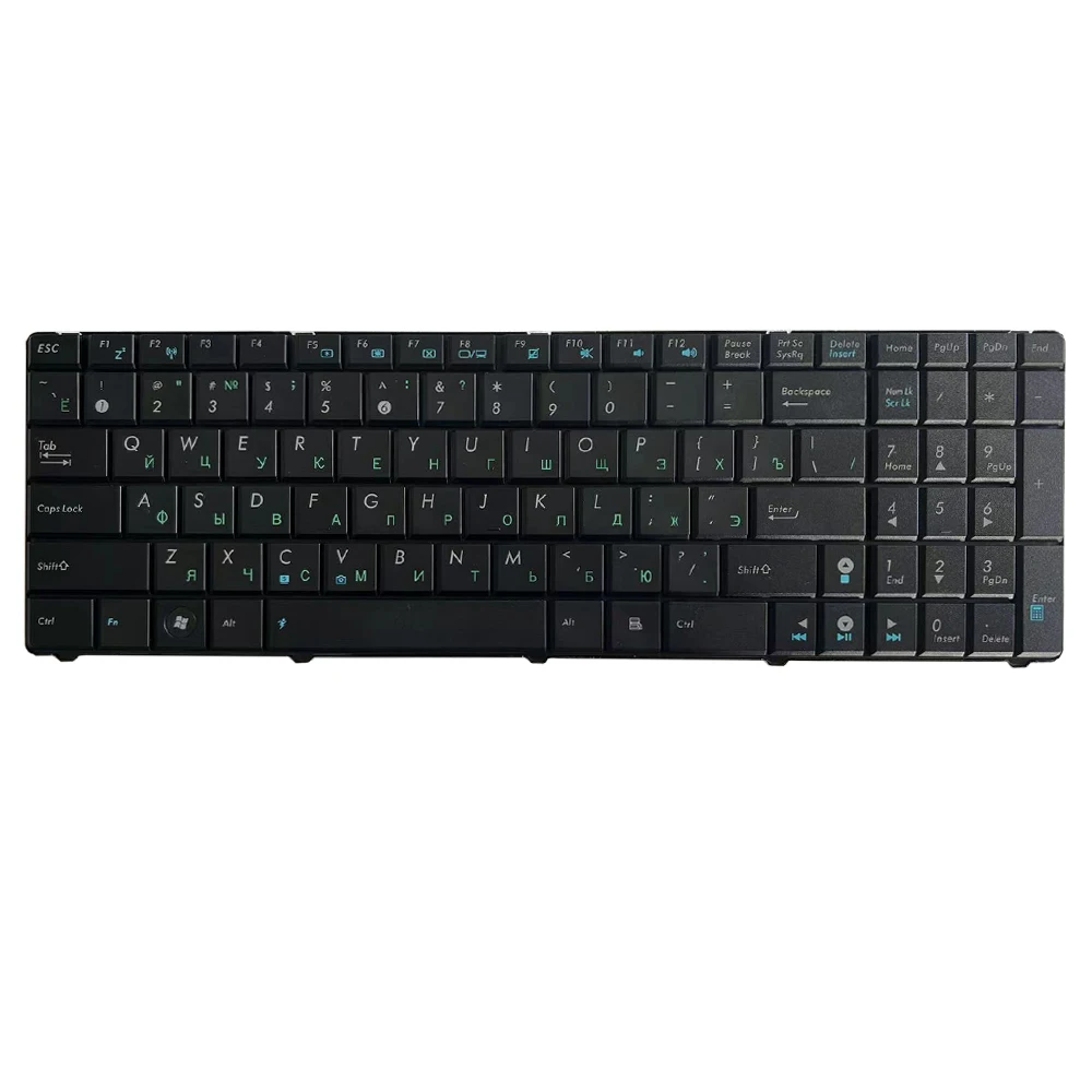 New Russian Keyboard For ASUS K50 K50A K50E K50X K50AB K50C K50AD K50AE K50AF K50X K50I K50ID K50IE K50IO K50IL K50IP RU Black