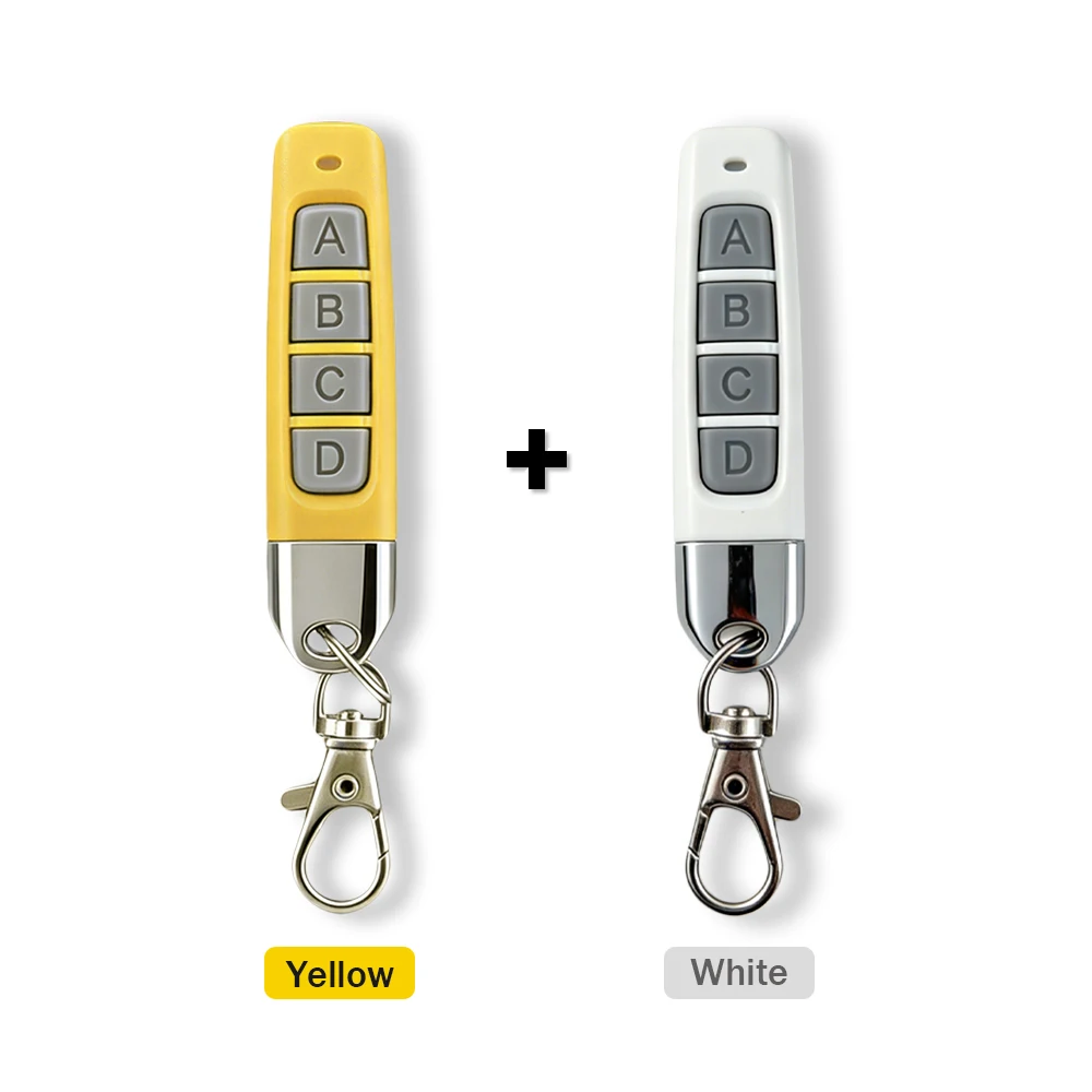 Mini Thumb Size 433.92MHz RF Clone Remote Control, Universal Code Transmitter for Garage Door Roller Shutter Electric Gate