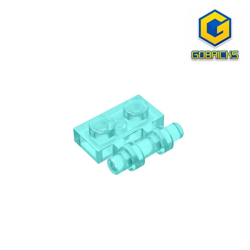 GDS-644 PLATE 1X2 W. STICK compatible with lego 2540 children's DIY Educational Building Blocks Technical