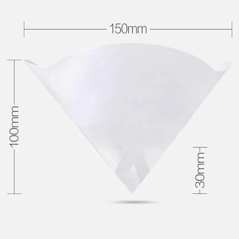 Paint Filter Paper 100 Microns Car Paint Spray Mesh Paper Filter Funnel Strainer Disposable Conical Straining Funnel 10x15 cm