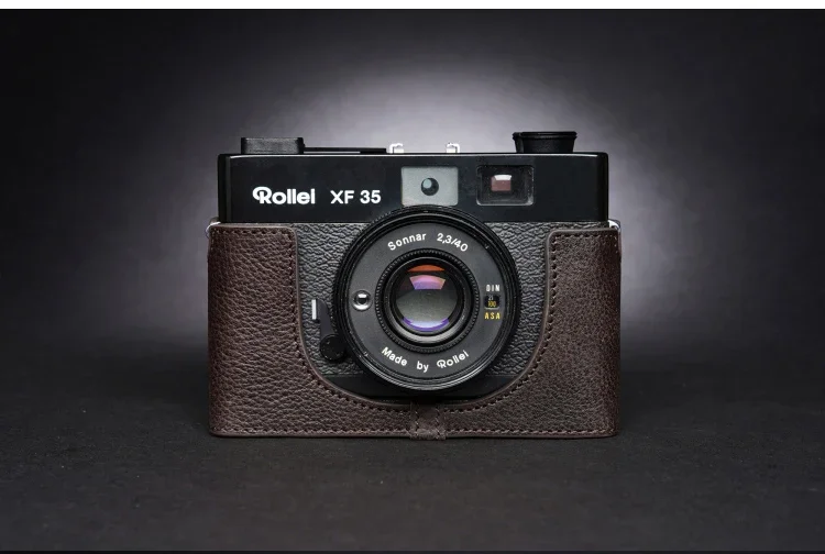 Дизайн для Rollei XF35 Voigtlander VF135 сумка ручной работы из натуральной кожи для фотоаппарата