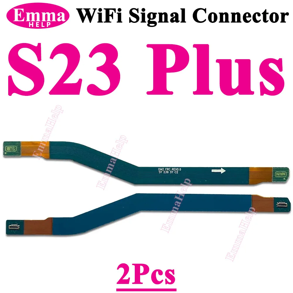 2Pcs Wi-Fi Signal Antenna Main Board Connector Motherboard Flex Cable For Samsung S20 S21 S22 S23 S24 Plus Ultra G988 S906 G981 image 4