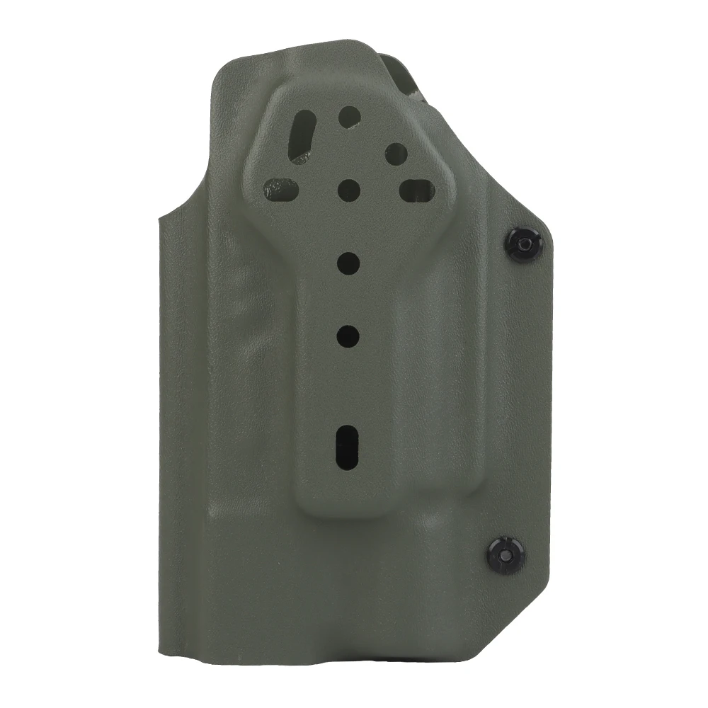 Imagem -03 - Leve Kydex Coldre Tático Glock G17 G19 Mm. 40 X300u Lanterna Suporte Pistola Bolsa de Revólver Owb Cintura Airsoft