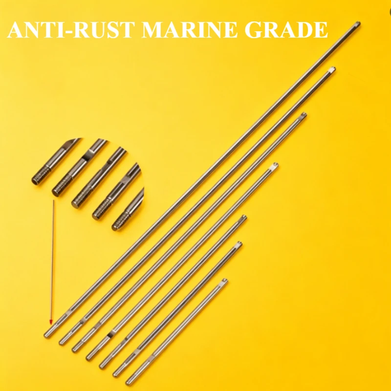 1/2PCS OD4mm Boat Shaft（Length 10/13/15/20/25/30/35cm）304 Stainless Steel Motor Drive Metal Shaft Rc Boat/Car Accessories