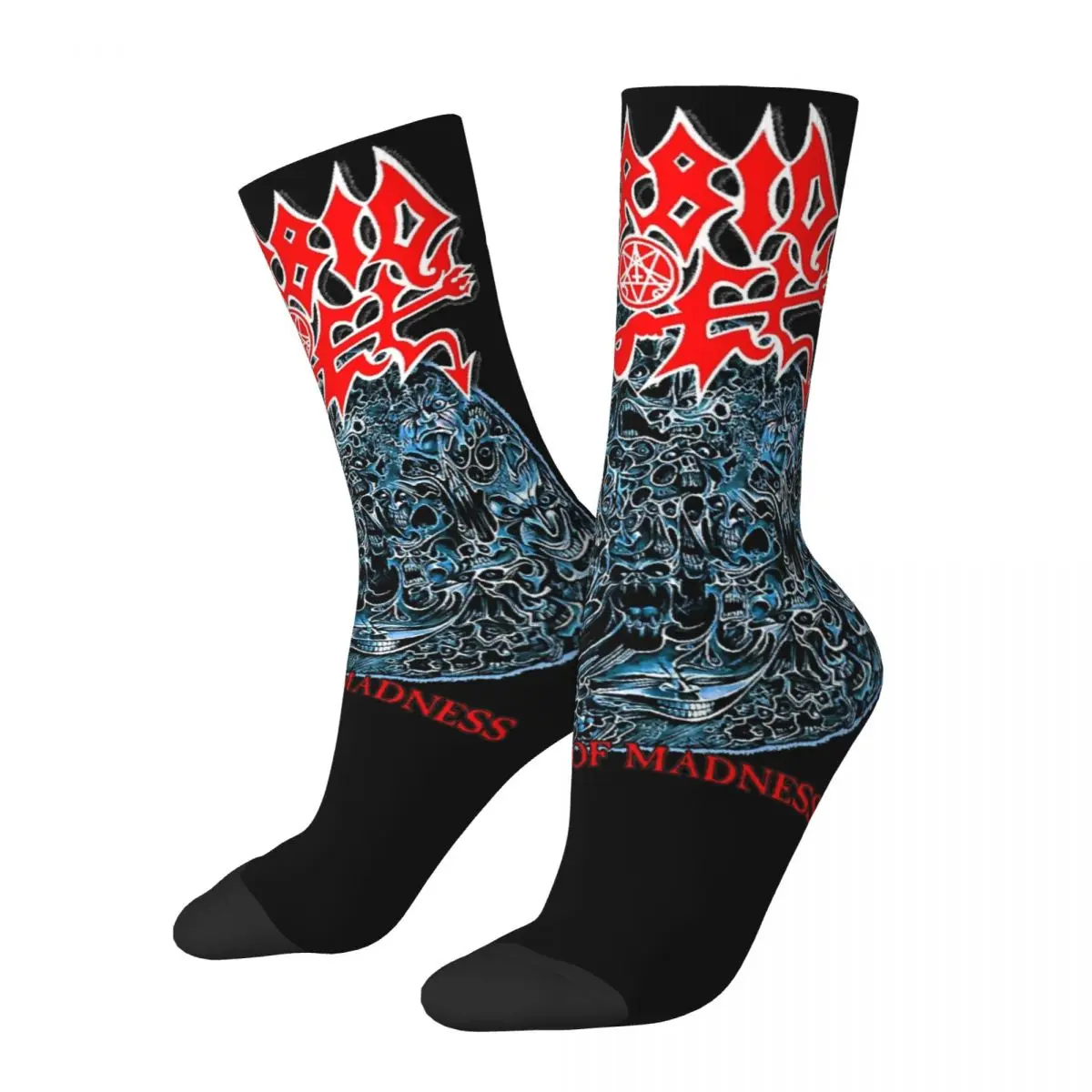 

New Men's Socks Casual Morbid Angel Altars Of Madness Sock Music Band High Quality Women's Stockings Spring Summer Autumn Winter