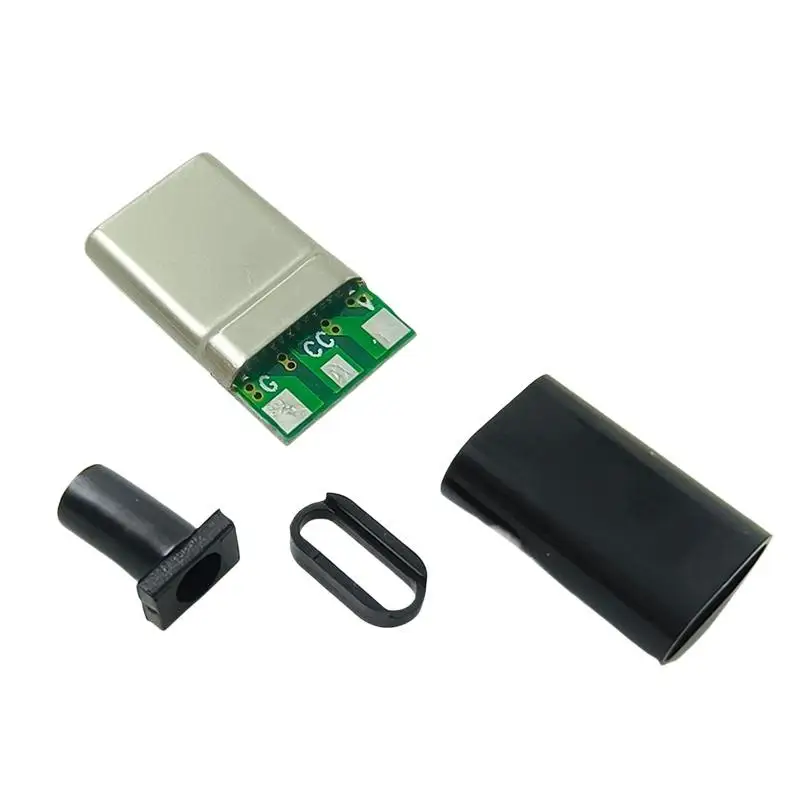 CTOC5 Type C Laptop Connector 3Pin Male 2 10 Sets with 3 Solder Joints CC Pin for Innovative Power Bank Builders