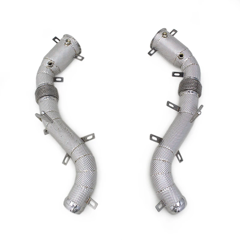 

BSK Exhaust Header Straight Downpipe for Mclaren 540C/570/570S/570GT 2015-2018 Performance SS304 Free Flow Pipes Exhaust System