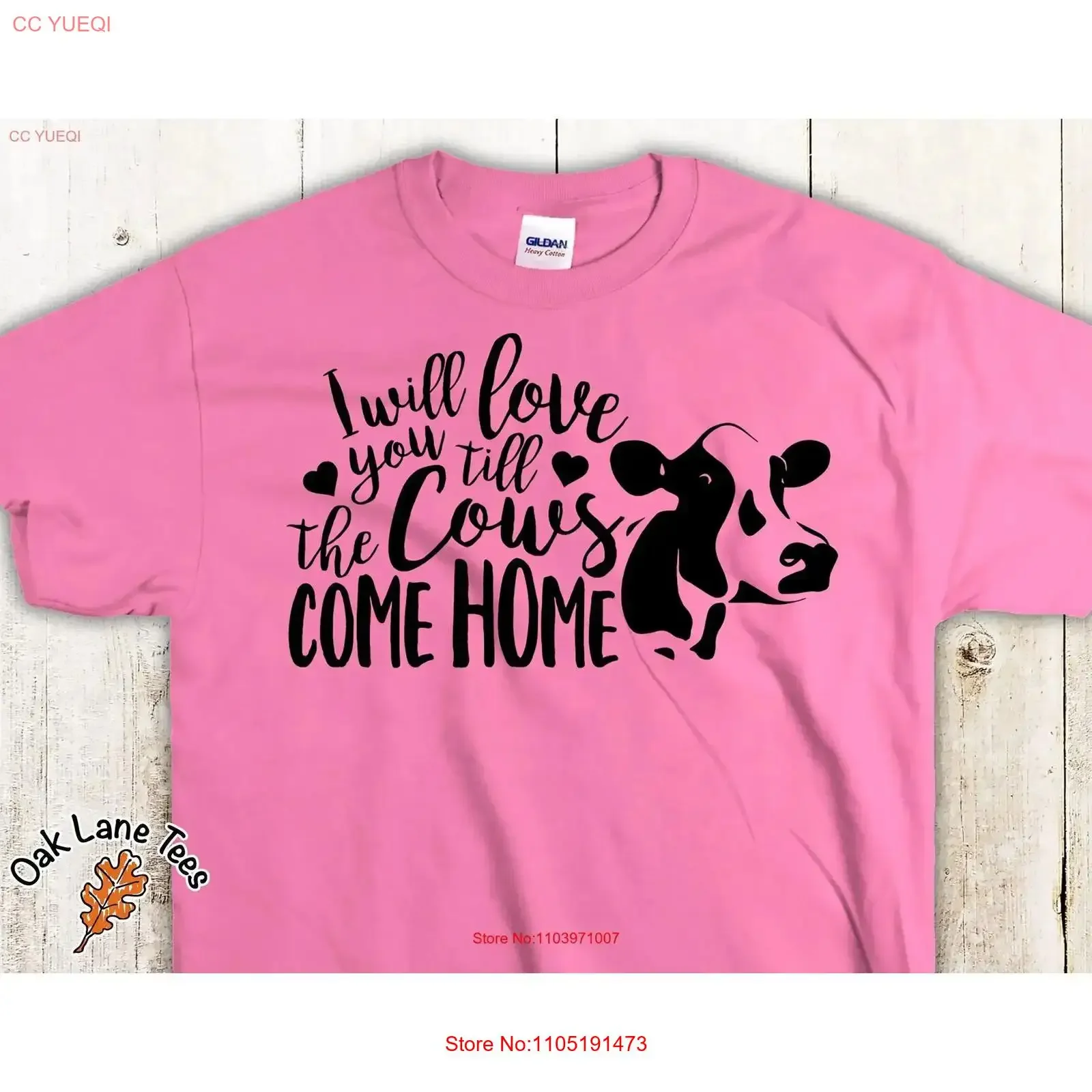 

Футболка COW Country Cute Farmhouse Farm Cowgirl I Love You Funny Lover винтажная стираная удобная стильная мужская унисекс повседневная футболка