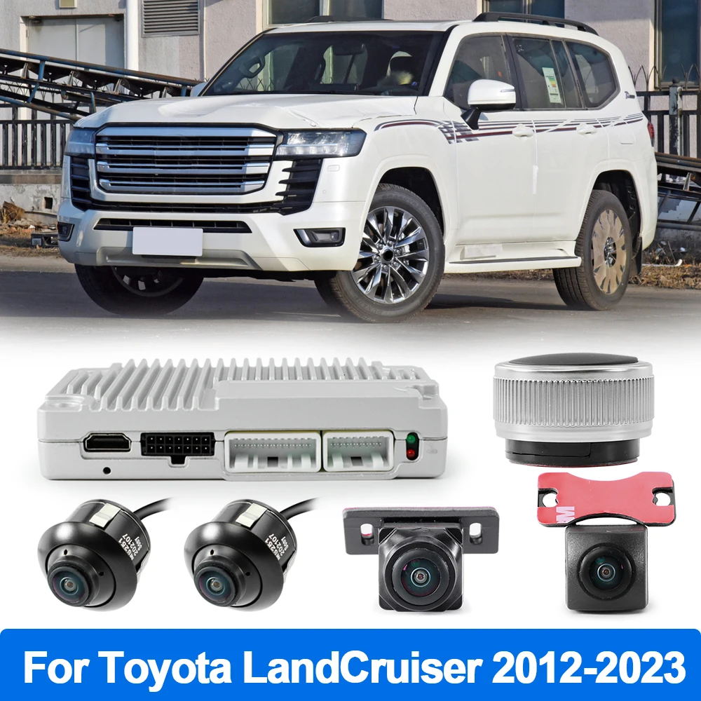 

360 птица круговой панорамный с Sony 307 для Toyota LandCruiser 2012 2013 2014 2015 2016 2017 2018 2019 2020 2021 2022 2023