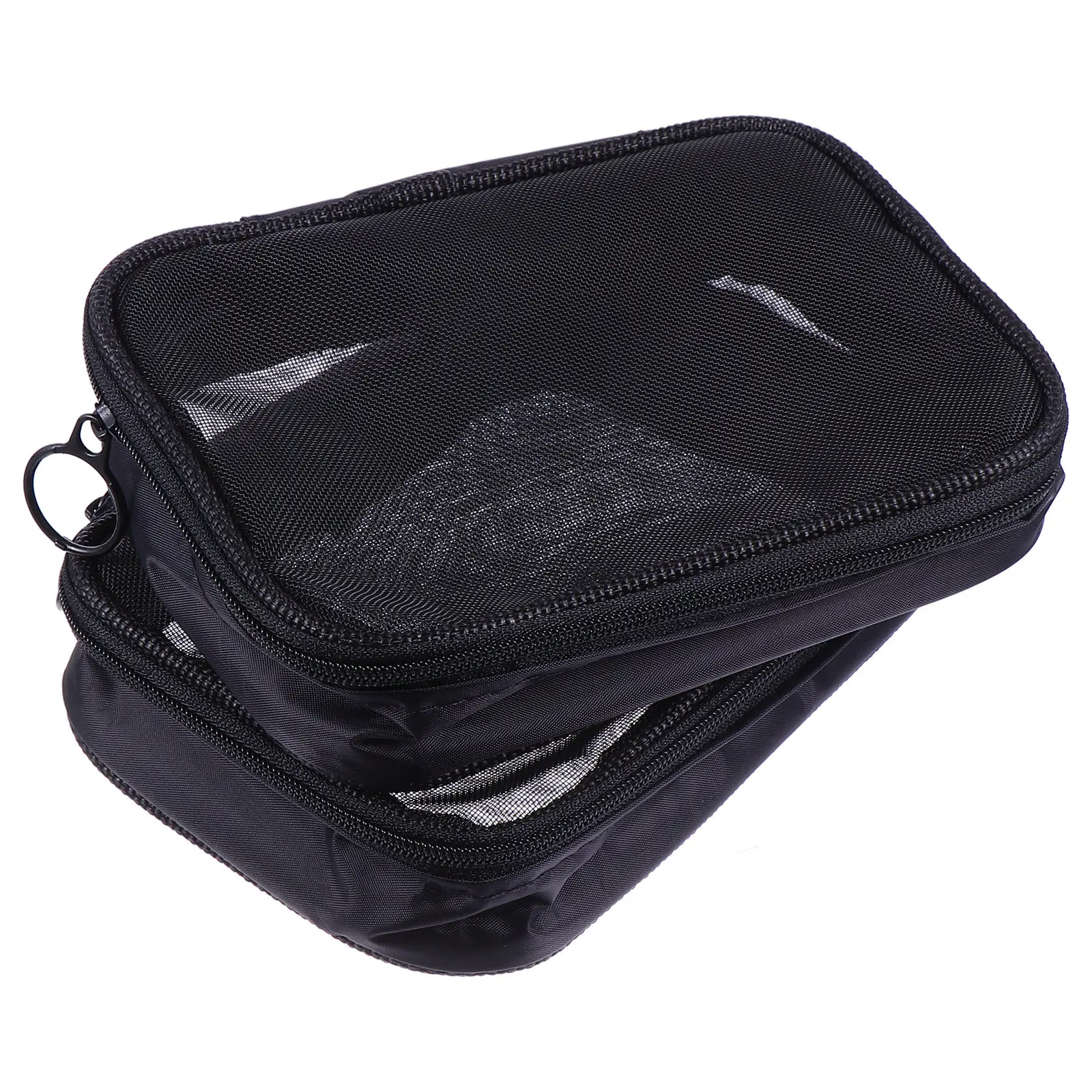 kit-com-2-necessaires-premium-de-malha-elegantes-para-viagem-organizador-de-maquiagem-com-textura-suave-solucao-de-armazenamento-que-economiza-espaco