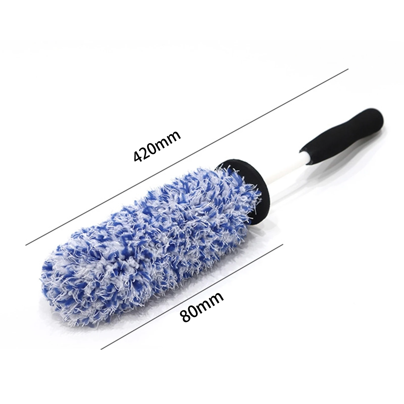 Wheel Brush Car Rim Detail Brush, Ultra Fine Fiber Brush Car Wheel Hub Cleaning Brush Cleaning Tool for Car Wheel Hub Bike Truck