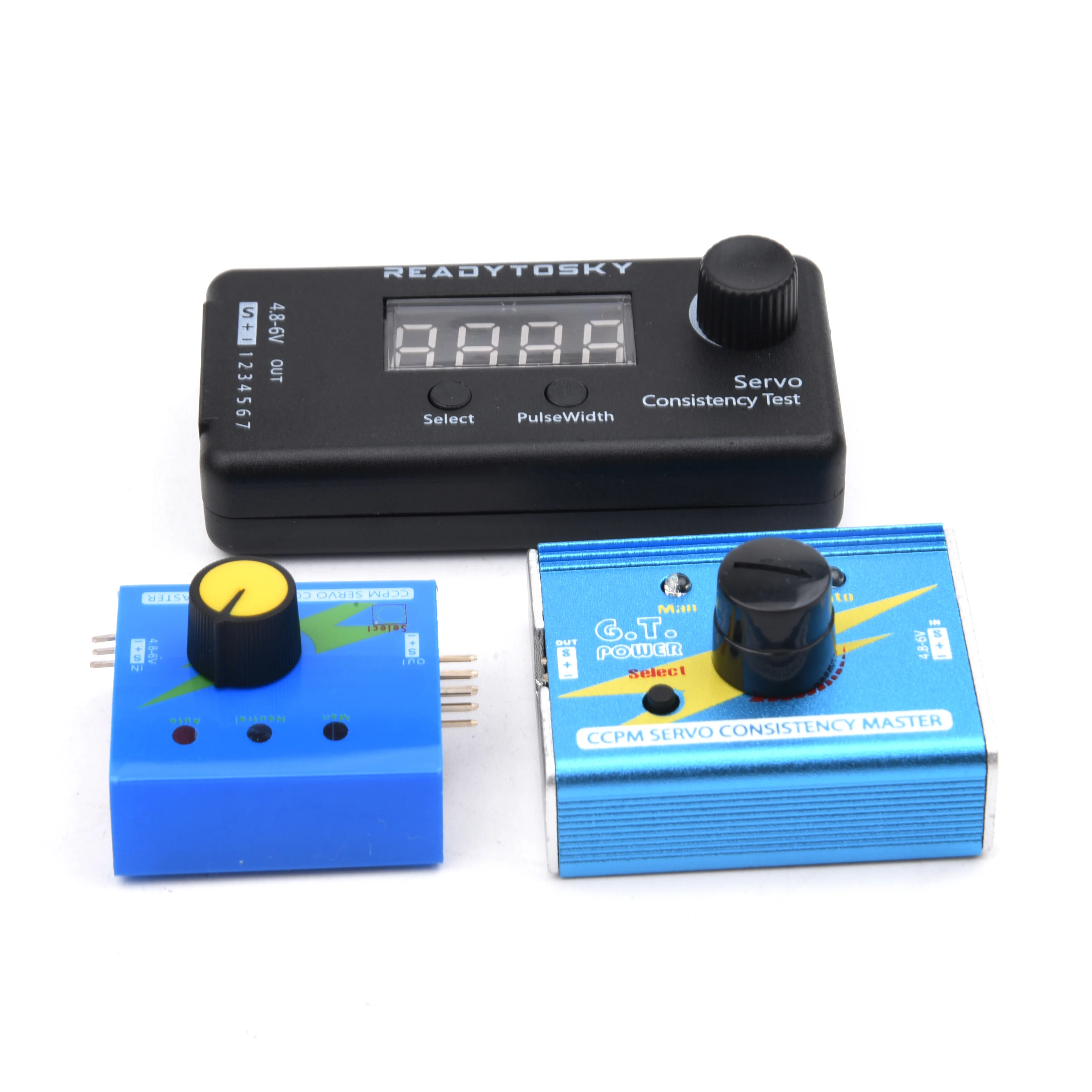 Digital Servo Tester / ESC Consistency Tester Steering Gear Measurement for FPV RC Helicopter Airplane Car Servo Tester Tool