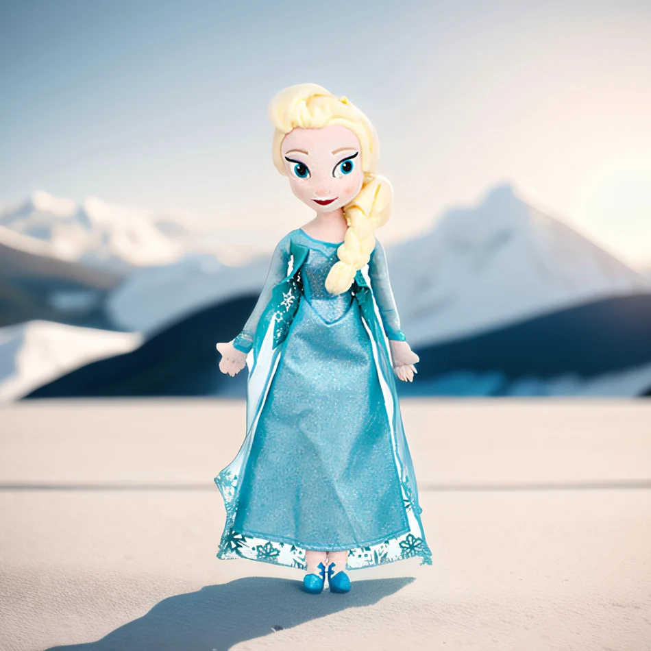 Anime Frozen Anna Elsa Olaf Lalki Królowa Śniegu Księżniczka Anna Elsa Zabawki Pluszowe Maskotki dla Dzieci Prezent na Boże Narodzenie