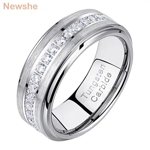 Men's Tungsten Wedding Band Newshe