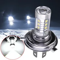 H4 Super White LED Headlight Bulb 6000-6500K High Low Beam Car Fog Light Bulb IP67 Waterproof Auto Headlight 80W 12V