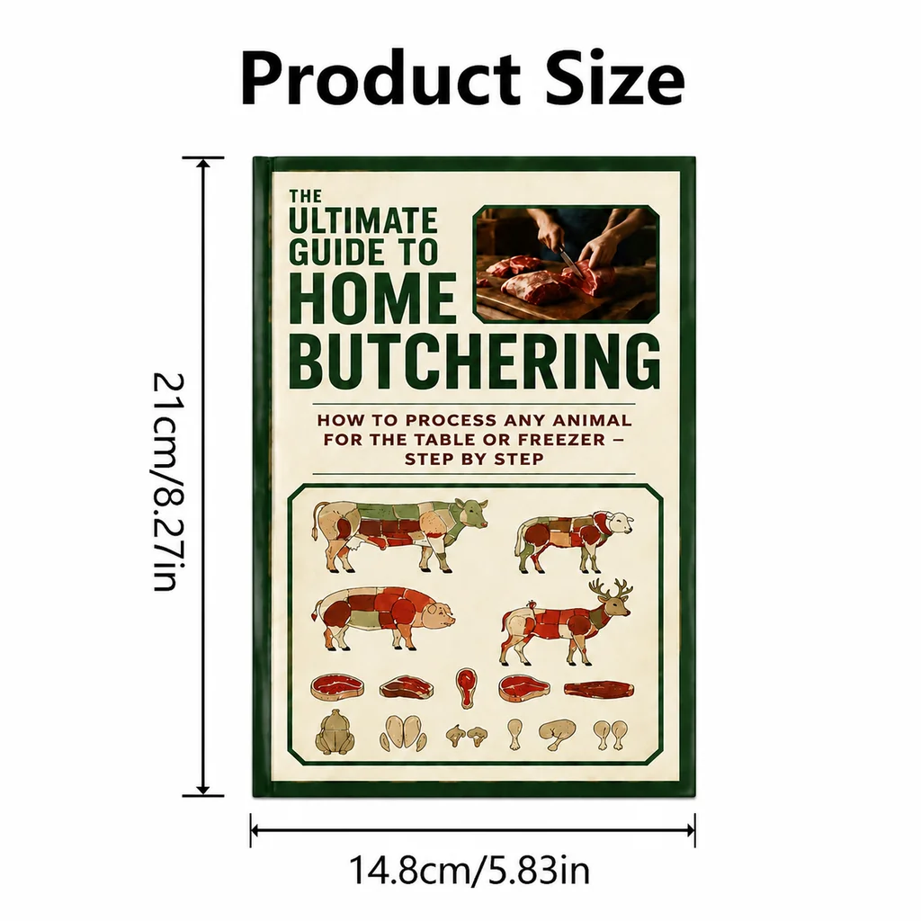 The Ultimate Guide to Home Butchering: How to Process Any Animal for the Table or Freezer - Step by Step