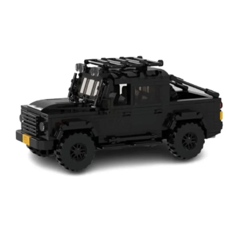 

Набор из 556 деталей: конструктор MOC, модель внедорожного грузовика-транспортера, игрушечный прицеп, подарок