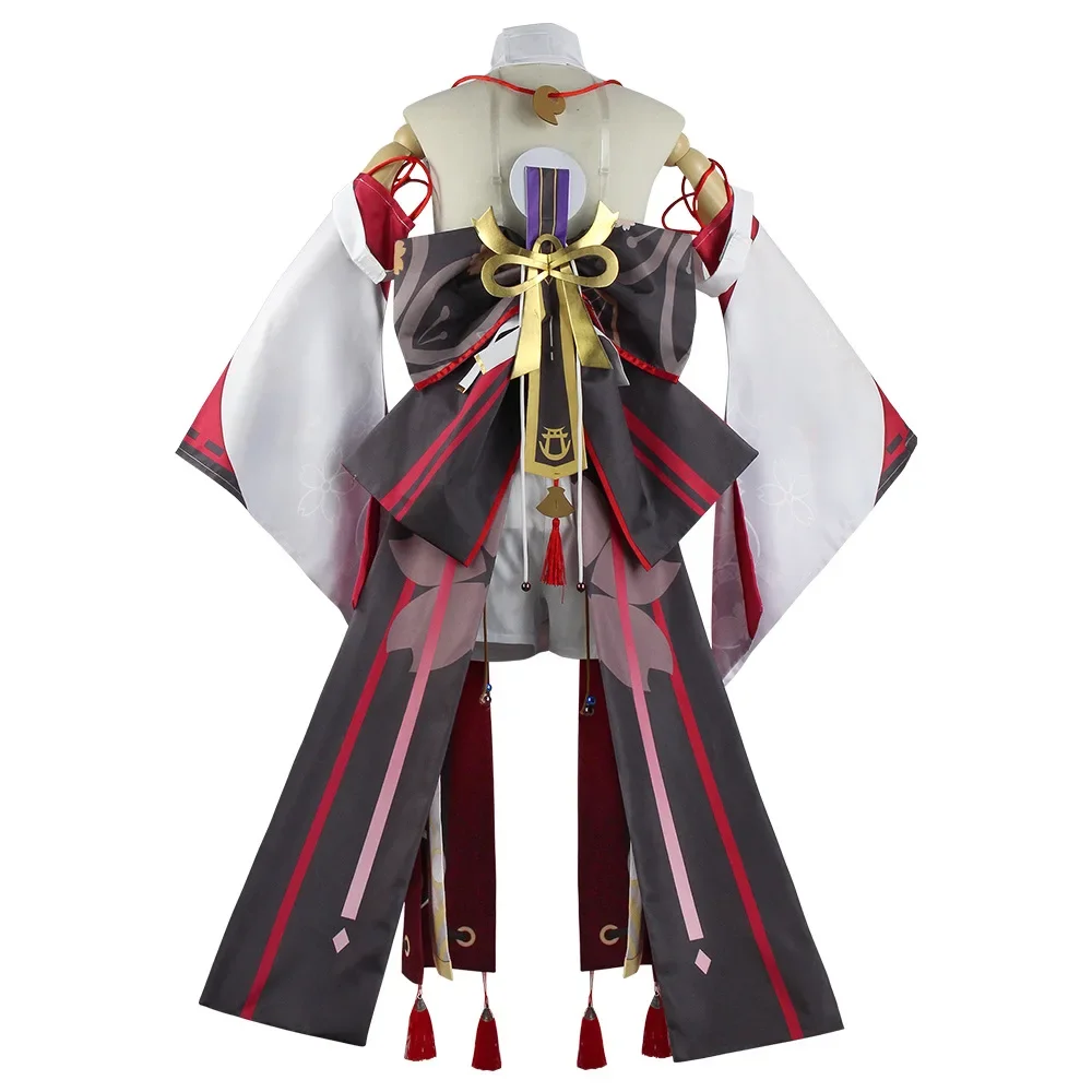 Yae Miko Guuji Yae Cosplay Game Cosplay Kostuum Halloween Carnaval Mannen En Vrouwen Kleding