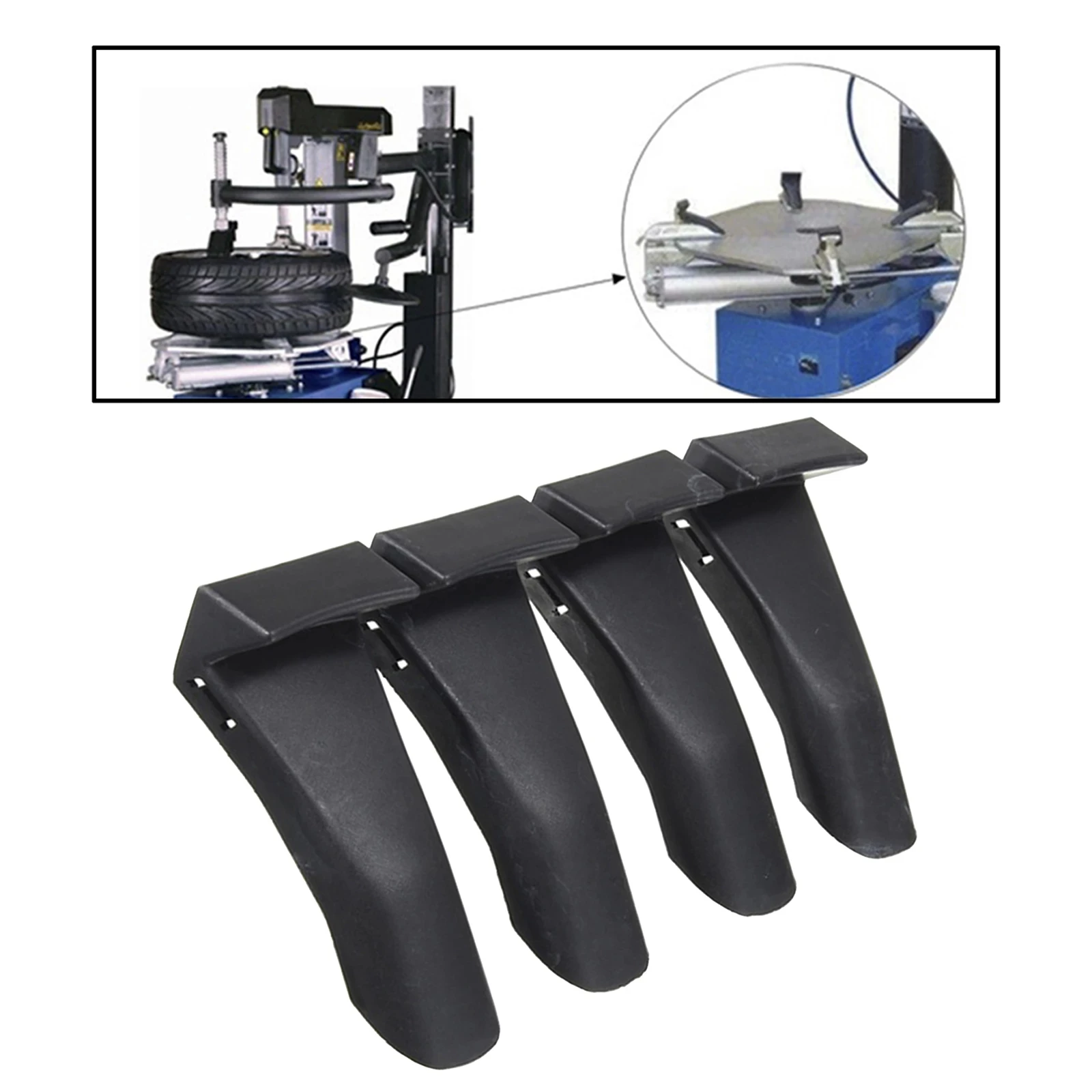 4 Pieces Tire Changer Plastic Inserts Jaw Clamp Cover Wheel Rim Guards for Tire Changer Machine BEST SELLING