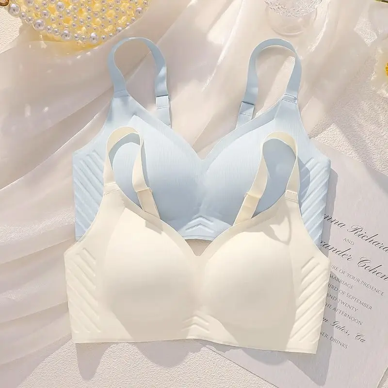 

Трансграничная внешняя торговля Горячий бесшовный желейный жидкий французский бюстгальтер без нижнего белья на косточках