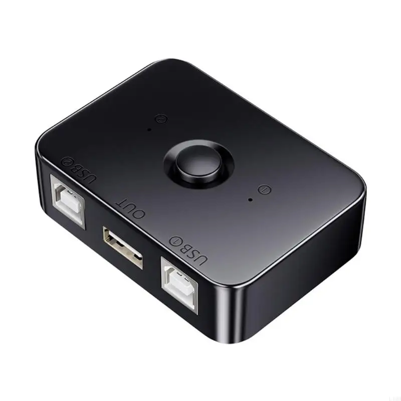 

L4MD Printer Sharer USB2.0 SELECTER USB Power USB с Sharing Selector USB Hub
