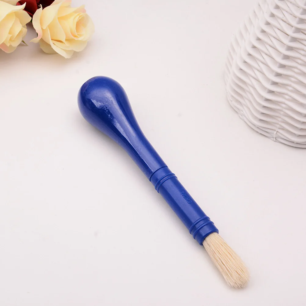 

4Pcs Kids Painting Brush Set with Plastic Handles Soft Nylon Bristles for Children DIY Crafts Graffiti Art Beginner Friendly