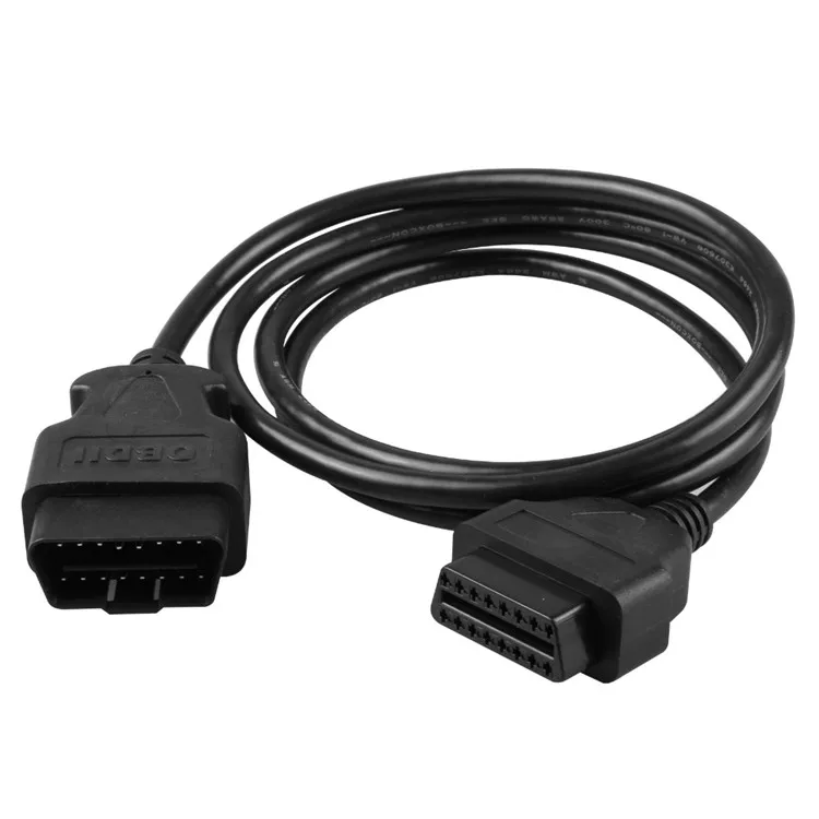 

OBD2 между мужчинами и женщинами 1,5 м 30 см ELM327 ODB2 16-контактные удлинительные кабели ELM327 OBD II