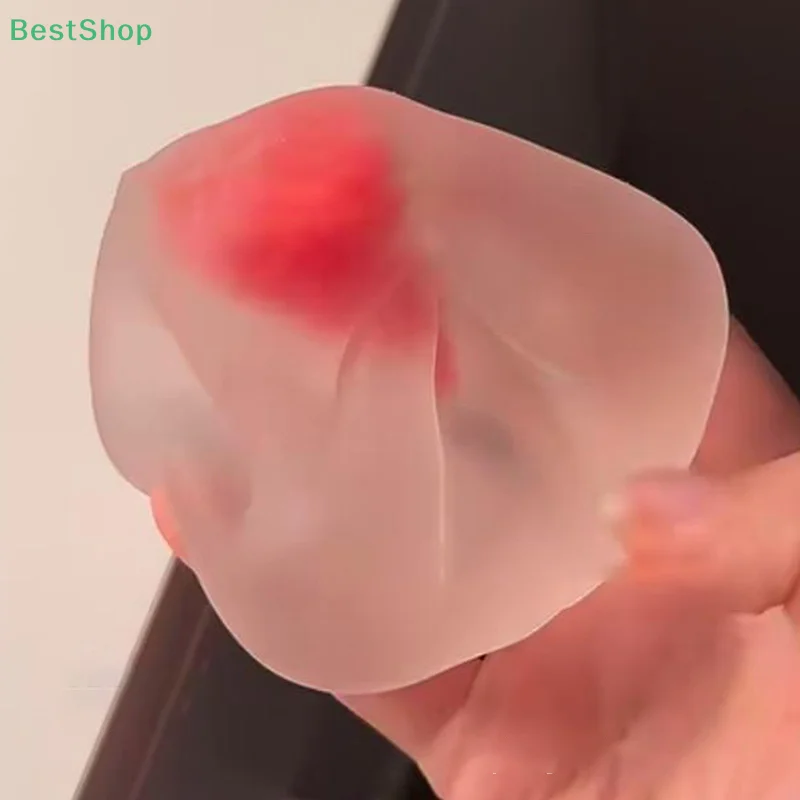 ★★★Strawberry Mochi Squeeze Toys  Rebound Stress Relief Toy For Relieve Stress and Vent Anger ﻿